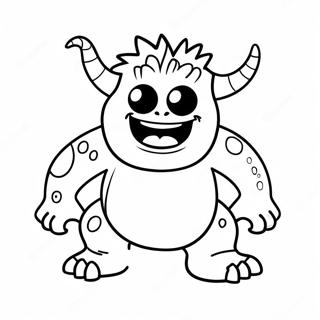 Monster Coloring Pages