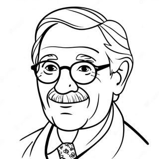 Grandpa Fathers Day Coloring Pages