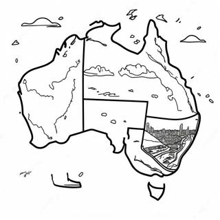 Australia Coloring Page 13130-10306