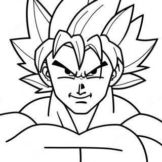 Super Saiyan Goku Coloring Pages