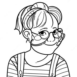 Junie B Jones Coloring Page 13180-10397