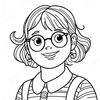 Junie B Jones Coloring Page 13180-10399