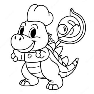 Bowser Jr Coloring Pages