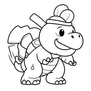 Bowser Jr Farvelægningsside 13220-10394