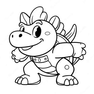 Bowser Jr Farvelægningsside 13220-10395