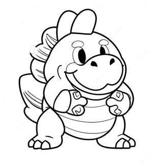 Bowser Jr Ausmalbild 13220-10396