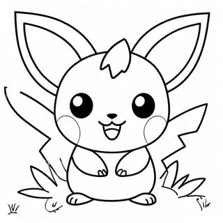 Pichu Coloring Page 13240-10404