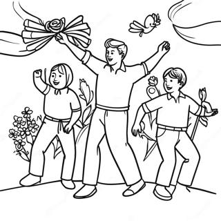 May Day Coloring Pages