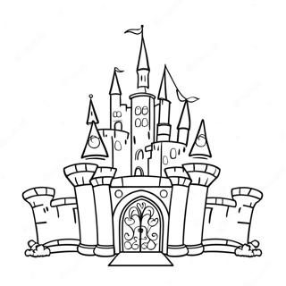 Princess Castle Coloring Page 13270-10424