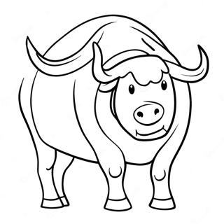 Bull Coloring Page 13290-10444