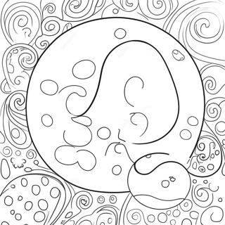 Bubble Letters Coloring Page 13360-10494