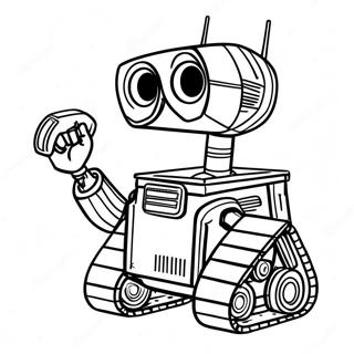 Wall E Coloring Pages