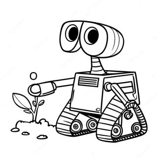 Wall E Coloring Pages