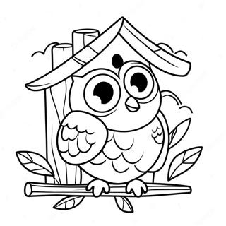 Owl House Coloring Page 1340-1069