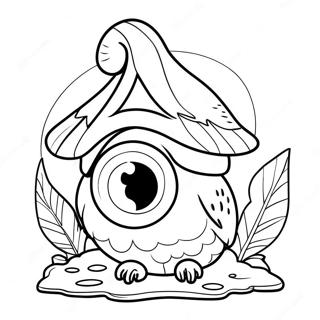 Owl House Coloring Page 1340-1071