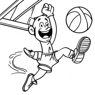 March Madness Coloring Pages