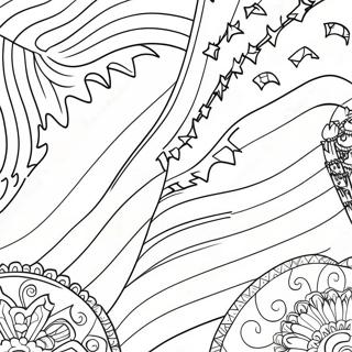 American Flag Coloring Page 13460-10573