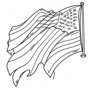 American Flag Coloring Page 13460-10574