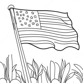 American Flag Coloring Page 13460-10575