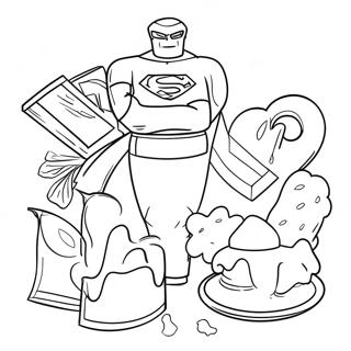 Superpages Coloring Pages