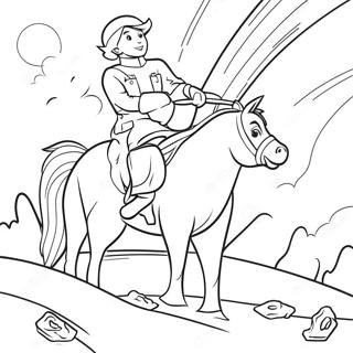 Superpages Adventure Scene Coloring Page 13481-10593