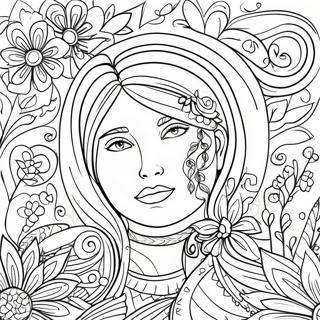 Sad Adult Coloring Page 13490-10604