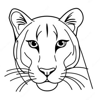 Cougar Coloring Page 13570-10661