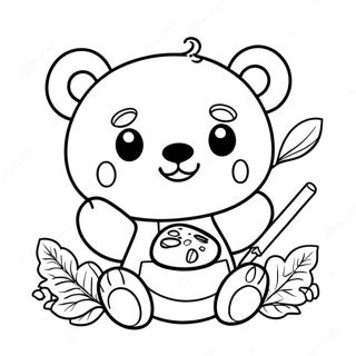 Página Para Colorear De Rilakkuma 13600-10691