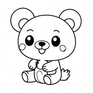 Página Para Colorear De Rilakkuma 13600-10692