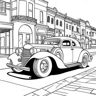 Classic Car Coloring Pages