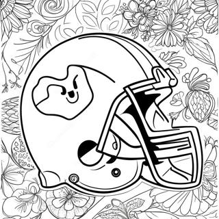 Michigan Football Team Logo Coloring Page 13610-10701