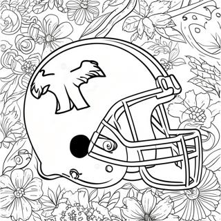 Michigan Football Team Logo Coloring Page 13610-10704