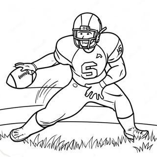 Michigan Football Coloring Pages