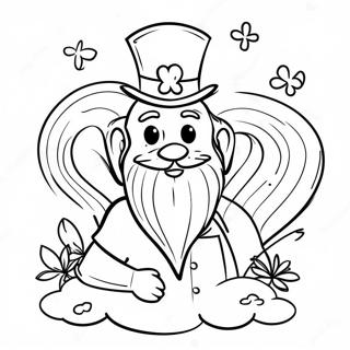 St Patrick Religious Coloring Pages