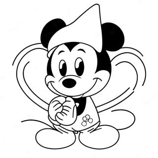 Mickey Mouse Valentine S Day Coloring Page 13680-10759