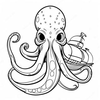 Kraken Ausmalbild 13690-10761