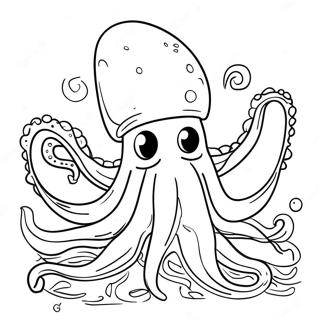 Kraken Ausmalbild 13690-10762