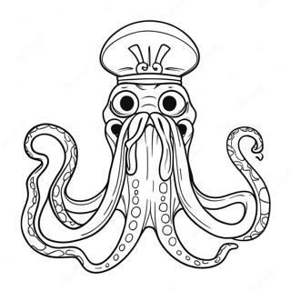 Kraken Ausmalbild 13690-10763