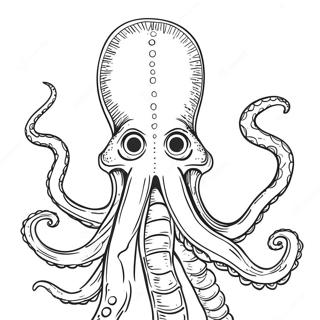 Kraken Ausmalbild 13690-10764