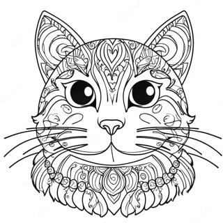 Black Cat Coloring Pages