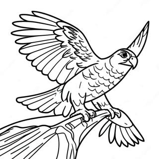 Peregrine Falcon Coloring Pages