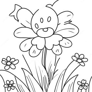 First Day Of Spring Coloring Pages