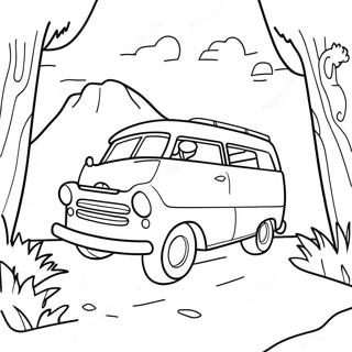 Road Trip Adventure Coloring Page 13810-10860