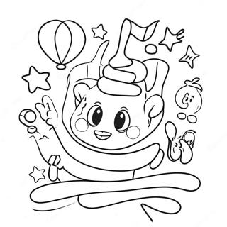 Wiggles Coloring Pages