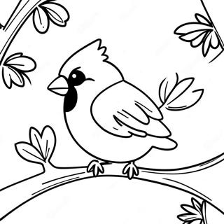 Cardinal Coloring Pages