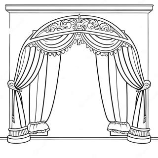 Theatre Coloring Pages