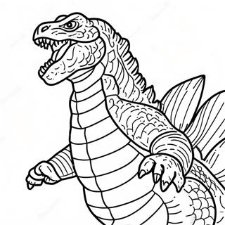 Godzilla 2021 Ausmalbild 13900-10930