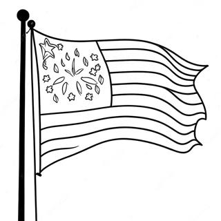 Patriot Day Flag Coloring Page 13930-10949