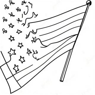 Patriot Day Flag Coloring Page 13930-10951