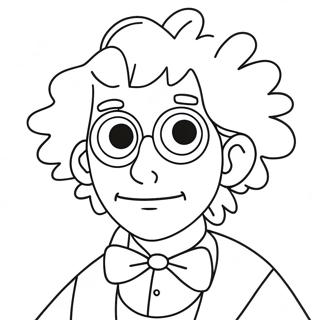 Tim Burton Coloring Pages